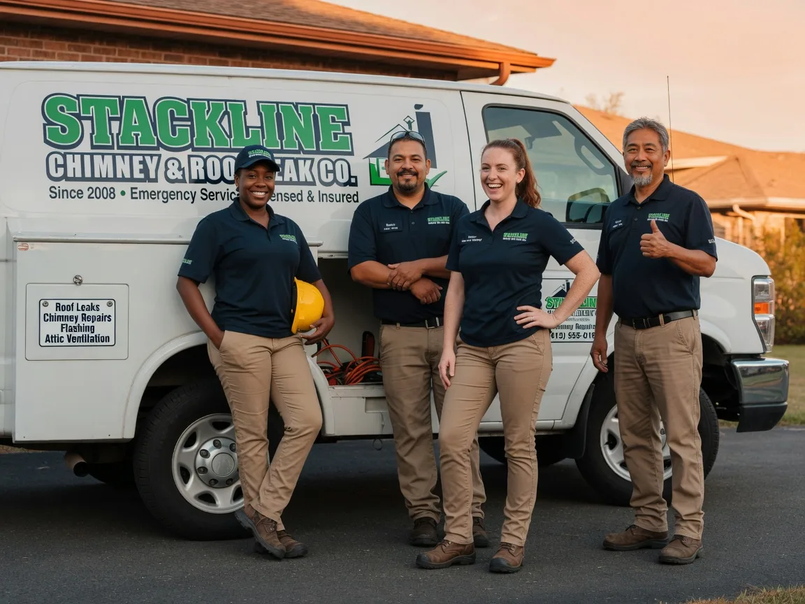 Chimney flashing repair company in Valley, WA